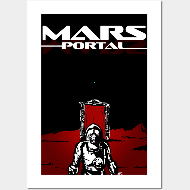 Mars Portal Wall Art by SiamGX